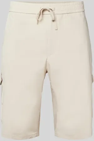 HUGO BOSS Regular Fit Cargoshorts mit elastischem Bund Modell 