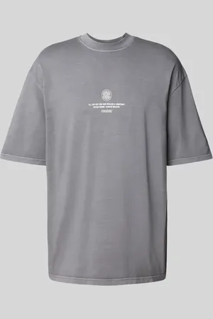 Pegador Oversized T-Shirt mit Label-Print Modell 
