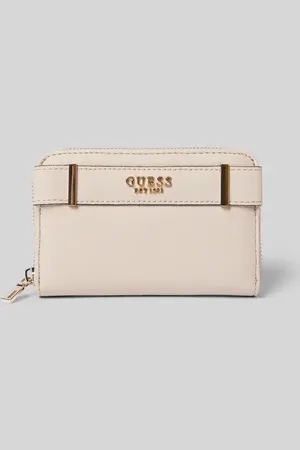 Guess Portemonnaie mit Label-Applikation Modell 