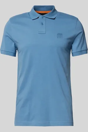 HUGO BOSS Slim Fit Poloshirt mit Label-Badge Modell 