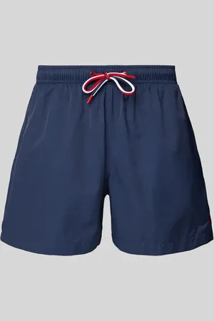 McNeal Relaxed Fit Badeshorts mit Logo-Stitching in , Größe L
