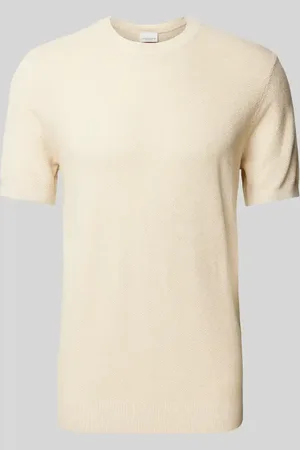 Profuomo T-Shirt in Strick-Optik in , Größe L