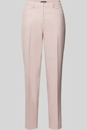 More & More Regular Fit Stoffhose mit Strukturmuster in , Größe 34