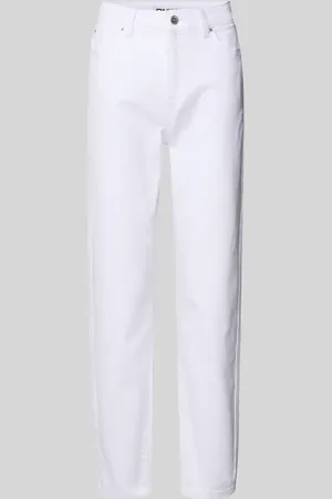 ONLY Straight Fit Jeans aus Baumwoll-Mix Modell 