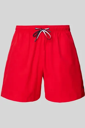 McNeal Relaxed Fit Badeshorts mit Logo-Stitching in , Größe L