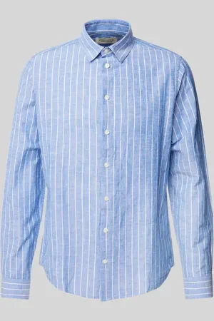 Casual Friday Regular Fit Freizeithemd aus Baumwoll-Leinen-Mix Modell 