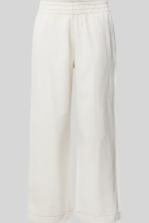 Maerz Wide Leg Stoffhose mit elastischem Bund in , Größe 36