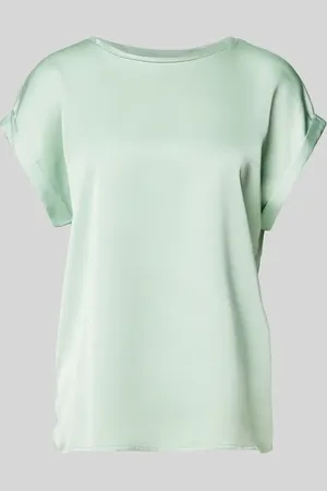 VILA Regular Fit Blusenshirt mit Kappärmeln Modell 