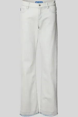 Hugo Blue Bootcut Fit Jeans aus reiner Baumwolle Modell 