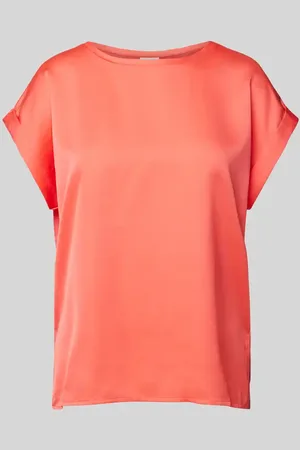 VILA Regular Fit Blusenshirt mit Kappärmeln Modell 