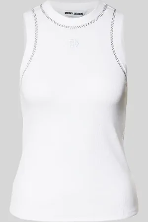 DKNY Tanktop mit Strasssteinbesatz in , Größe L