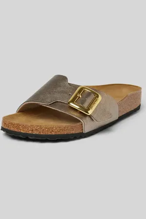 Birkenstock Slides mit Dornschließe Modell 