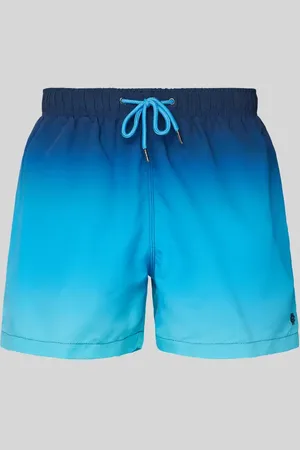 McNeal Relaxed Fit Badeshorts mit Logo-Stitching in , Größe L