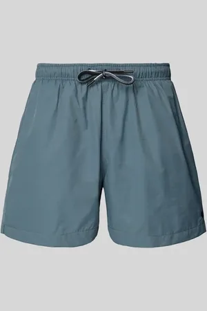 McNeal Relaxed Fit Badeshorts mit Logo-Stitching in , Größe L