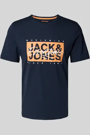 JACK & JONES T-Shirt mit Label-Print Modell 