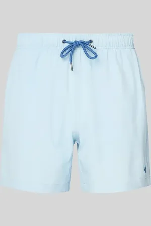 McNeal Relaxed Fit Badeshorts mit Logo-Stitching in , Größe L