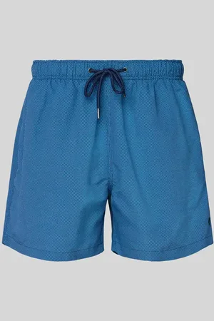 McNeal Relaxed Fit Badeshorts mit Logo-Stitching in , Größe L