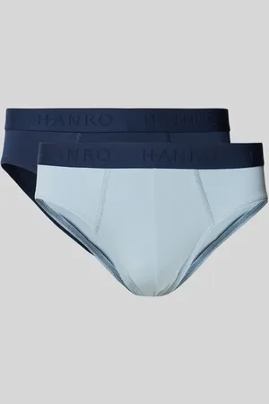Hanro Slip mit elastischem Label-Bund im 2er-Pack in , Größe L