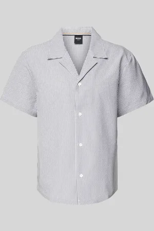 HUGO BOSS Regular Fit Freizeithemd mit 1/2-Arm Modell 