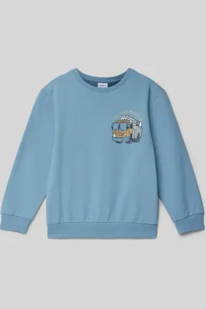 NAME IT Sweatshirt mit Label-Print in , Größe 104