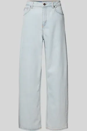 Hugo Blue Wide Leg Jeans im 5-Pocket-Design Modell 