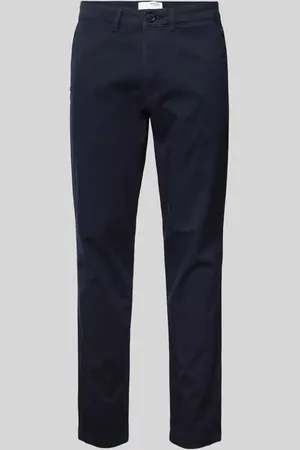 SELECTED Slim Fit Chino in unifarbenem Design Modell 