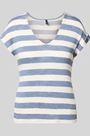 ONLY Relaxed Fit T-Shirt aus fein gestricktem Viskose-Mix Modell 