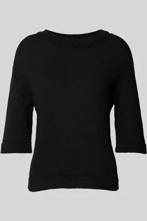 Kaffe Regular Fit Strickpullover mit Rundhalsausschnitt in , Größe L