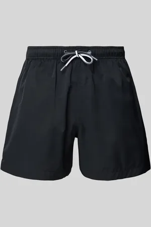 McNeal Relaxed Fit Badeshorts mit Logo-Stitching in , Größe L