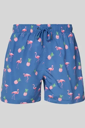 McNeal Relaxed Fit Badeshorts mit Leistentaschen in , Größe L
