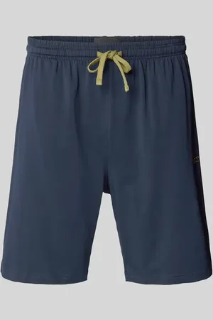 HUGO BOSS Regular Fit Sweatshorts mit Tunnelzug Modell 