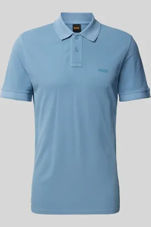 HUGO BOSS Slim Fit Poloshirt mit Label-Print Modell 