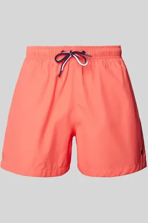 McNeal Relaxed Fit Badeshorts mit Logo-Stitching in , Größe L