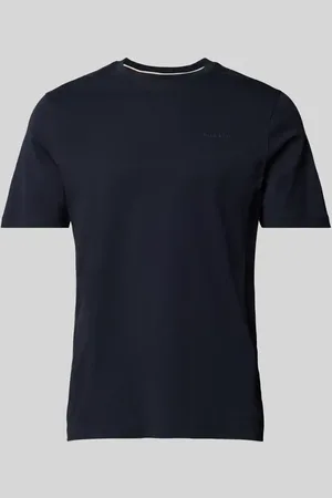 Bugatti T-Shirt mit Label-Print in , Größe L