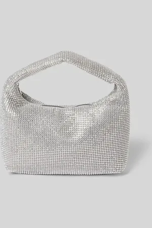 Jake*s Shoulder Bag mit Allover-Ziersteinbesatz in , Größe 1