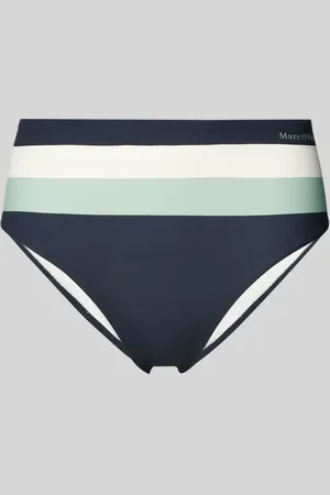 Marc O’ Polo High Waist Bikini-Slip mit hohem Beinausschnitt in , Größe L
