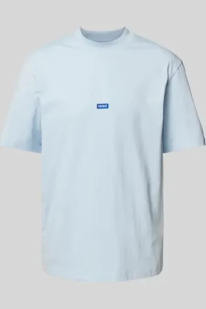 Hugo Blue T-Shirt mit Label-Detail in , Größe L