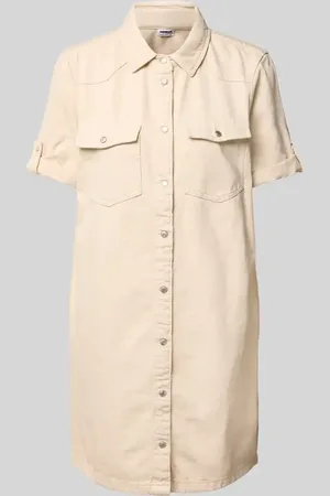 Noisy May Jeanskleid mit Brustpattentaschen Modell 