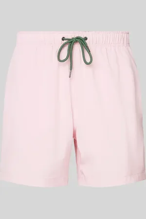McNeal Relaxed Fit Badeshorts mit Logo-Stitching in , Größe L