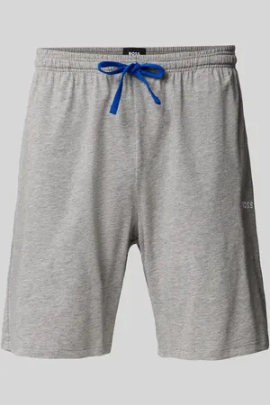 HUGO BOSS Regular Fit Sweatshorts mit Tunnelzug Modell 