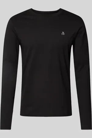 Marc O’ Polo Longsleeve aus Baumwolle mit Label-Print in , Größe S