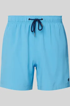 McNeal Relaxed Fit Badeshorts mit Logo-Stitching in , Größe L
