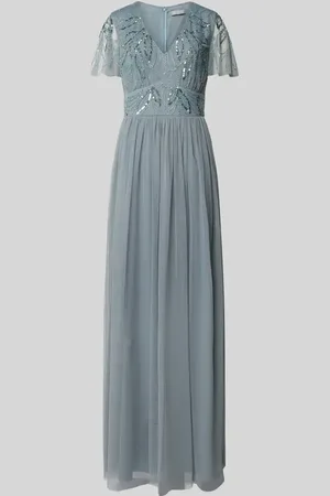 Christian Berg Abendkleid mit Paillettenbesatz in , Größe 32