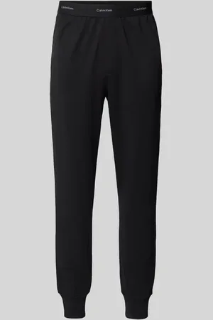 Calvin Klein Regular Fit Sweatpants mit Label-Bund in , Größe L