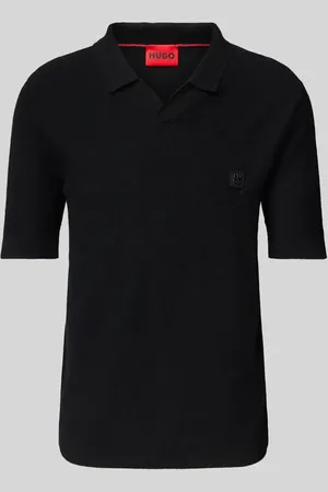HUGO BOSS Regular Fit Poloshirt mit Label-Badge Modell 