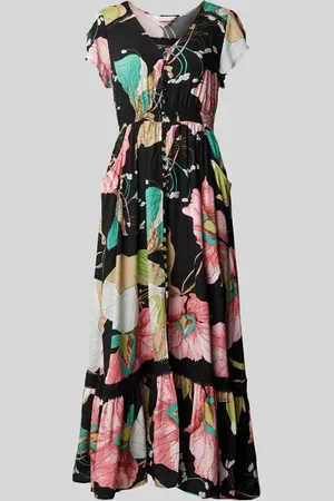 Apricot Maxikleid mit Knopfleiste in , Größe L
