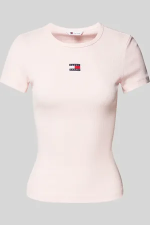 Tommy Hilfiger T-Shirt mit Label-Stitching in , Größe L
