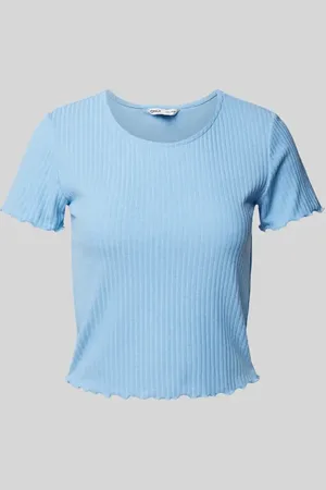 ONLY Regular Fit T-Shirt mit Viskose-Anteil in , Größe L