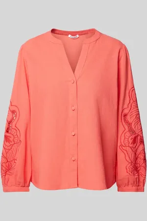 Seidensticker Regular Fit Bluse mit Lochstickerei in , Größe 34