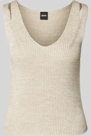 HUGO BOSS Stricktop mit Cut Outs Modell 